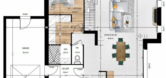 Maison neuve à , Maine-et-Loire