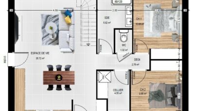 Brissac-Quincé Maison neuve - 2329314-961modele820240722HN3UM.jpeg Maisons France Confort