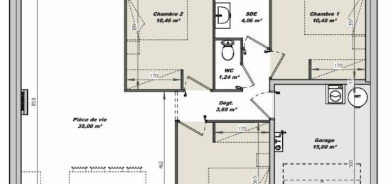 Maison neuve à , Vendée