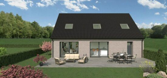 Maison neuve à , Nord