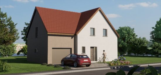 Maison neuve à Nordhouse, Grand Est