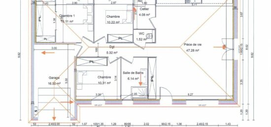 Maison neuve à , Loire