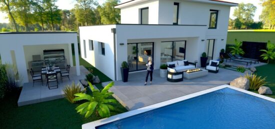 Maison neuve à Los Masos, Occitanie