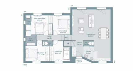 Saint-Marcel-Paulel Maison neuve - 2280122-4586modele820190716WxOz0.jpeg Maisons France Confort