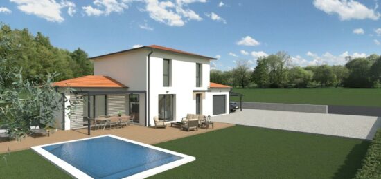 Maison neuve à Bey, Auvergne-Rhône-Alpes