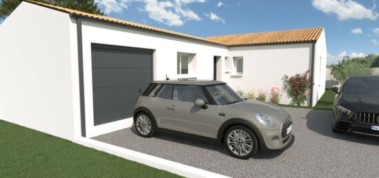 Maison neuve à La Couarde-sur-Mer, Nouvelle-Aquitaine