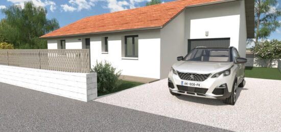 Maison neuve à La Rivière, Auvergne-Rhône-Alpes