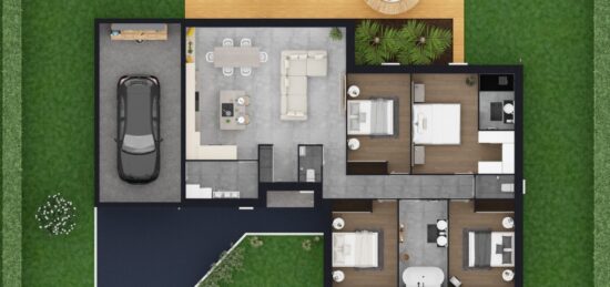 Maison neuve à , Isère