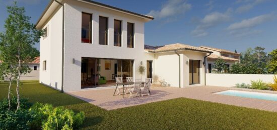 Maison neuve à Saint-Jean-d'Illac, Nouvelle-Aquitaine