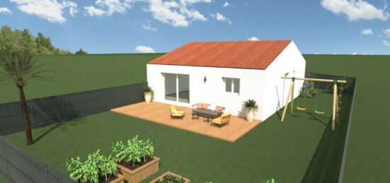 Maison neuve à Prades, Occitanie