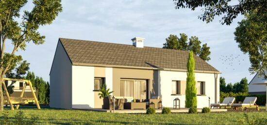 Maison neuve à Guingamp, Bretagne