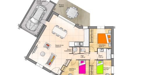 Maison neuve à , Maine-et-Loire