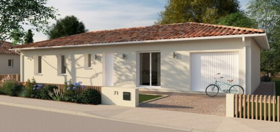 Maison neuve à Paulin, Nouvelle-Aquitaine