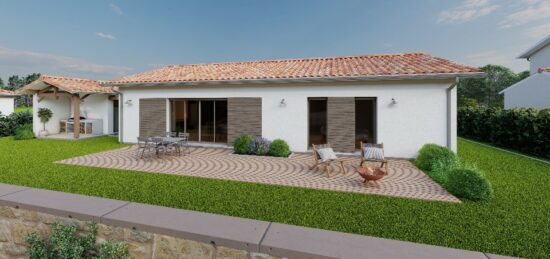 Maison neuve à Saint-Quentin-de-Baron, Nouvelle-Aquitaine