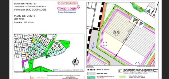 Terrain à bâtir à Saint-Berthevin, Pays de la Loire