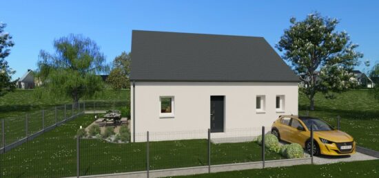 Maison neuve à Vallères, Centre-Val de Loire