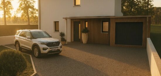 Maison neuve à Plerneuf, Bretagne