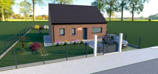 Maison neuve à Hamel, Hauts-de-France