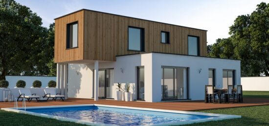 Maison neuve à Plouédern, Bretagne