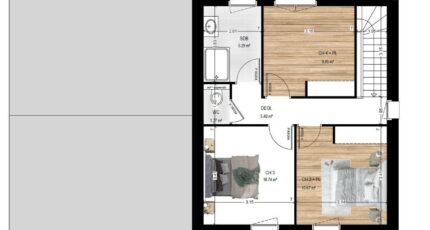 Saint-Jean-des-Mauvrets Maison neuve - 2358634-939modele920230821wbml7.jpeg Maisons France Confort