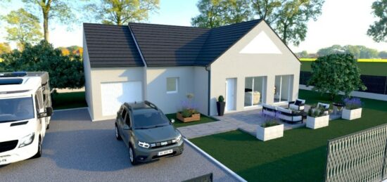 Maison neuve à Houppeville, Normandie