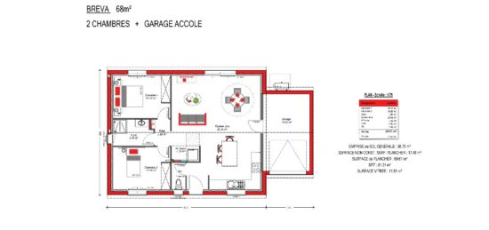 Maison neuve à , Charente-Maritime