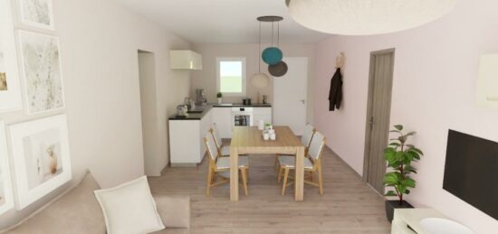 Maison neuve à Ginestas, Occitanie