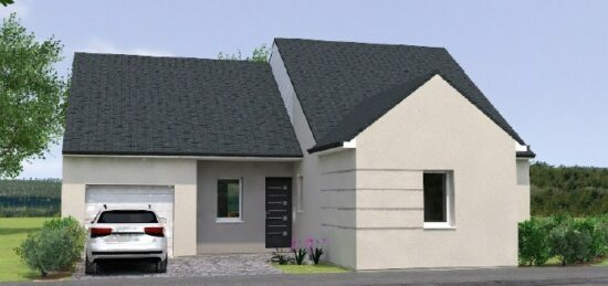 Maison neuve à Saint-Jean-de-Linières, Pays de la Loire