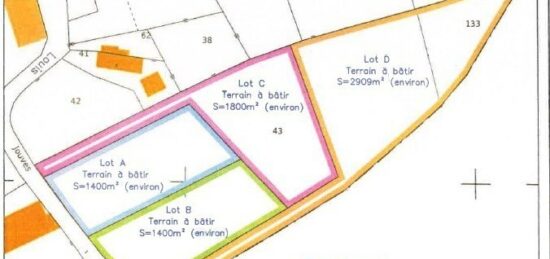 Terrain à bâtir à , Orne