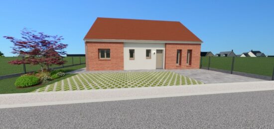 Maison neuve à Carvin, Hauts-de-France