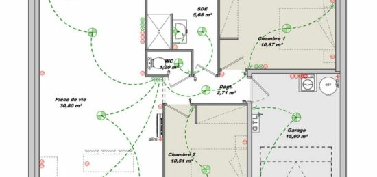 Maison neuve à , Deux-Sèvres