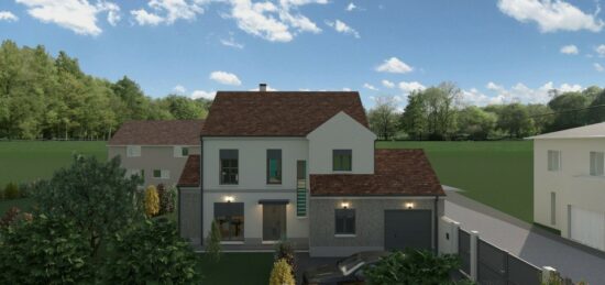 Maison neuve à Luzarches, Île-de-France