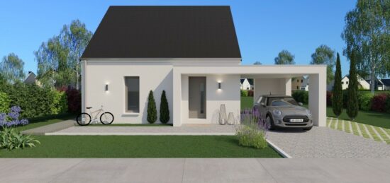 Maison neuve à Véretz, Centre-Val de Loire