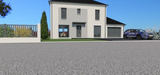 Maison neuve à Pecqueuse, Île-de-France