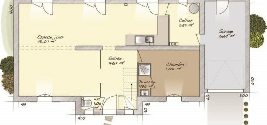 Maison neuve à , Calvados