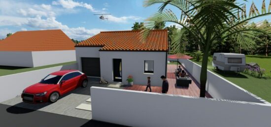 Maison neuve à Saint-Gilles-Croix-de-Vie, Pays de la Loire