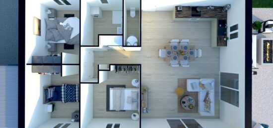 Maison neuve à , Var