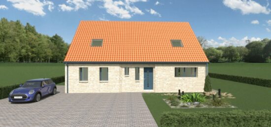 Maison neuve à Wormhout, Hauts-de-France