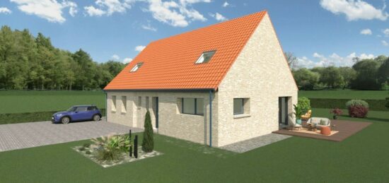 Maison neuve à , Nord