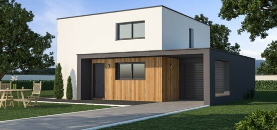 Maison neuve à Chanteloup, Bretagne