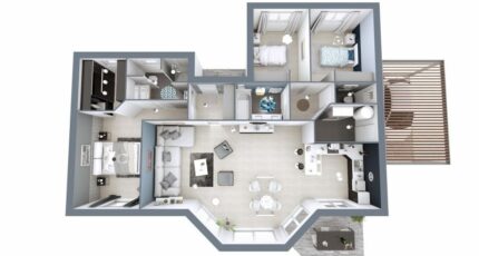 Carcarès-Sainte-Croix Maison neuve - 2368315-3980modele620180907Z3hX9.jpeg Maisons France Confort