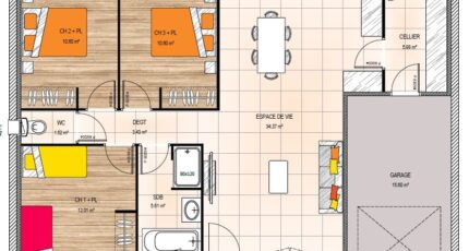 Cernusson Maison neuve - 2369846-961modele820200630ogdth.jpeg Maisons France Confort