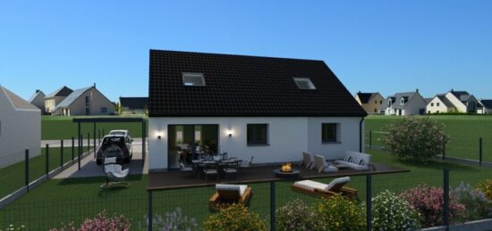 Maison neuve à , Nord