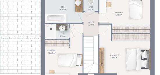 Maison neuve à , Val-d'Oise