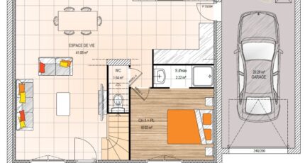 La Membrolle-sur-Longuenée Maison neuve - 2371520-939modele820200625Twk0o.jpeg Maisons France Confort