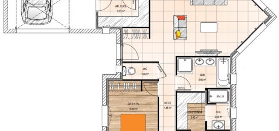 Maison neuve à , Maine-et-Loire