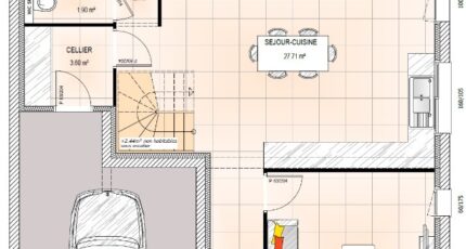 Teillé Maison neuve - 2371652-961modele820201110fNyEA.jpeg Maisons France Confort