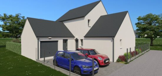 Maison neuve à Charentilly, Centre-Val de Loire