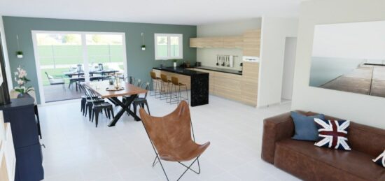 Maison neuve à , Nord