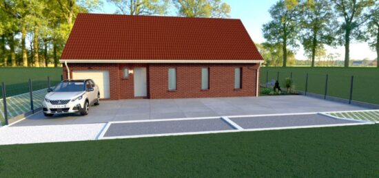 Maison neuve à Carvin, Hauts-de-France